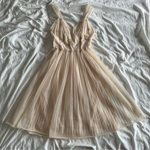 Vintage 50’s Embroidered Nightgown and Robe